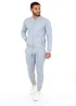 Brave Soul Grey Slim Fit Tracksuit - Extra Large Image 1