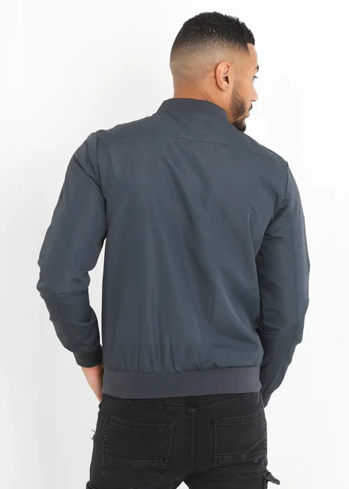 Brave Soul Charcoal Bomber Jacket - XL Image 2
