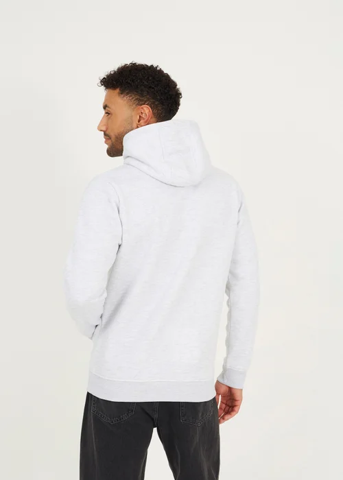 Brave Soul Ecru Hoodie With Kangaroo Pocket - L Image 2