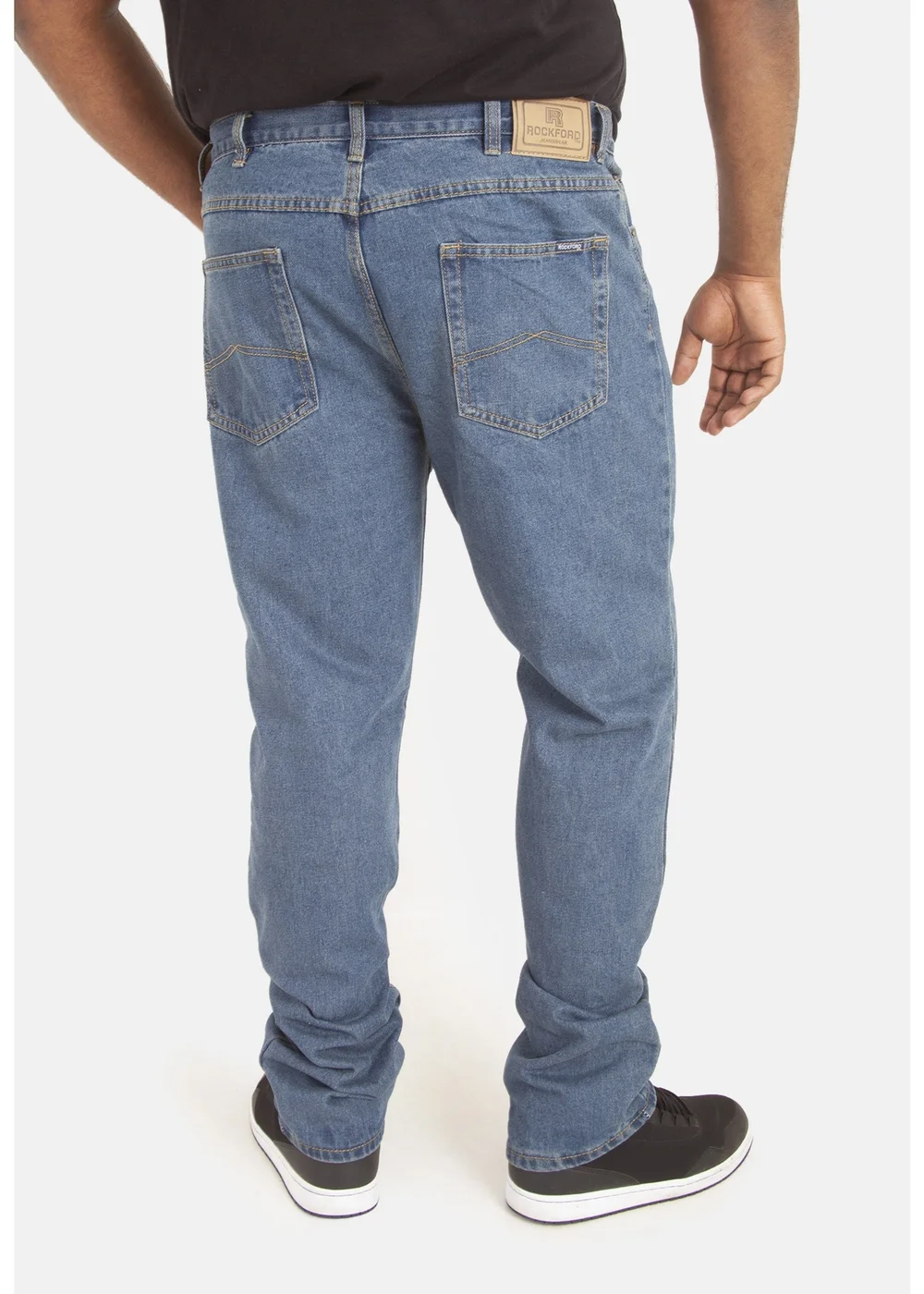 Duke Blue Rockford Carlos Kingsize Stretch Jeans - 42 waist 30 leg Image 2