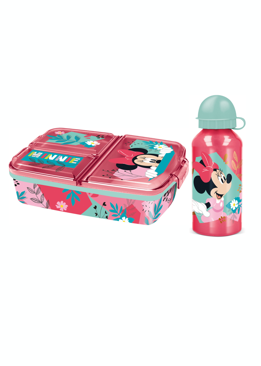 Minnie Mouse Lunch Box Set - One Size Image 1