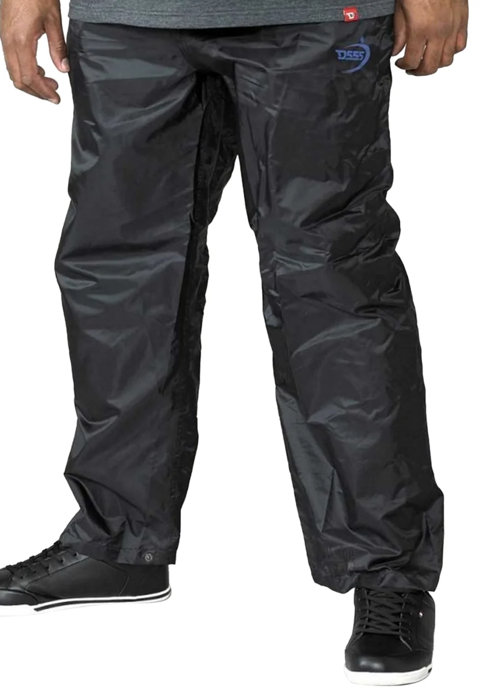 Duke Black Elba Kingsize Packaway Rain Over Trousers - XL Image 1