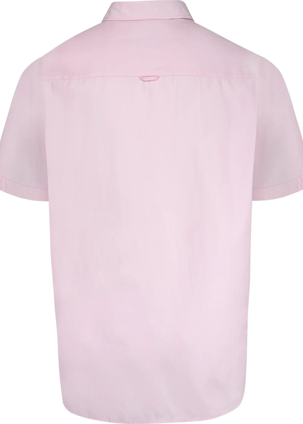 Duke Pink James Oxford Kingsize Short-Sleeved Shirt - XXL Image 2