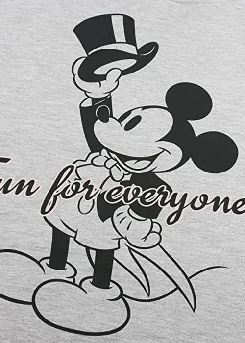 Disney Grey Showtime Fun For Everyone Mickey Mouse Sweatshirt - Small Image 3