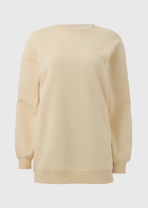 Cream Longline Sweatshirt - S Image 5