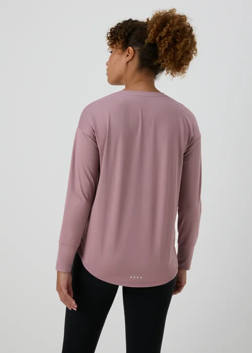 Souluxe Lilac Long Sleeve T-Shirt - S Image 2