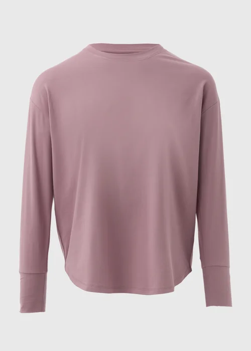 Souluxe Lilac Long Sleeve T-Shirt - S Image 5