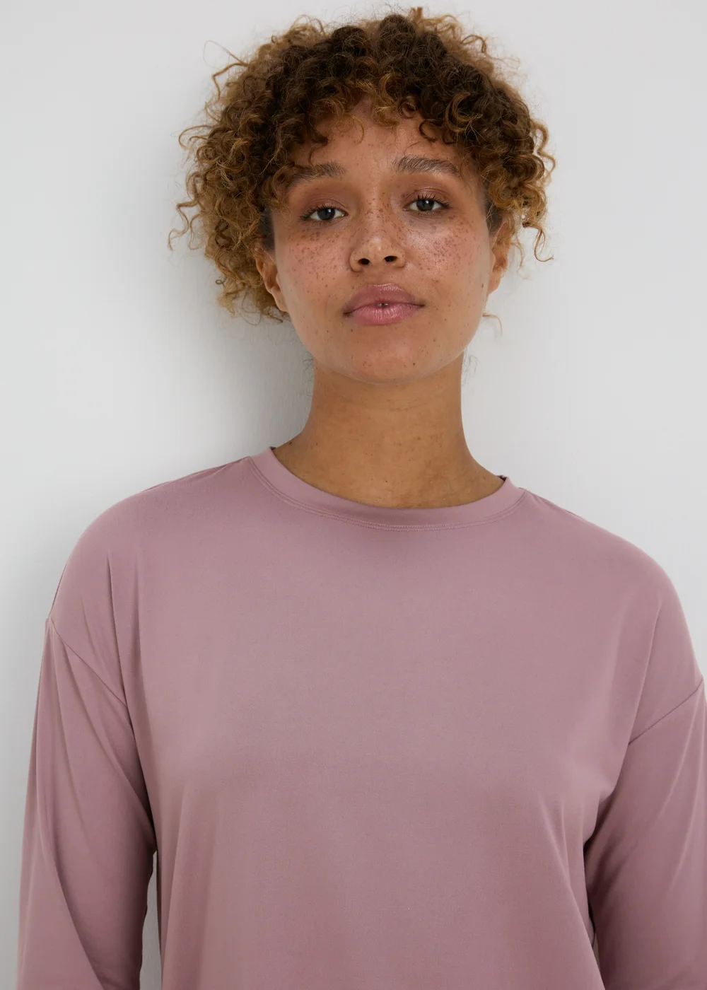 Souluxe Lilac Long Sleeve T-Shirt - S Image 3