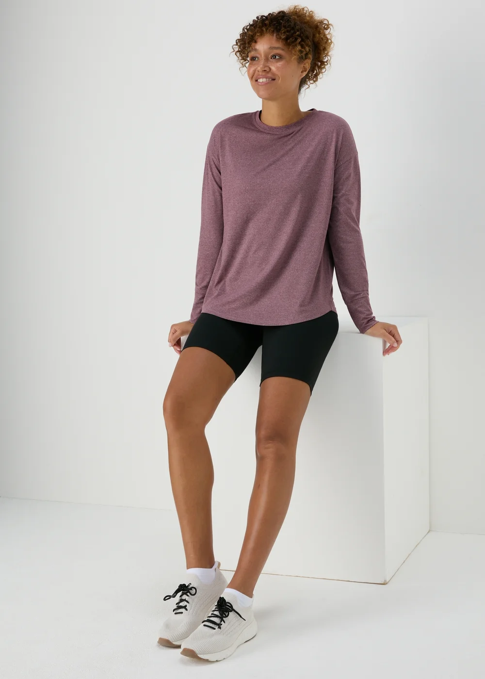 Souluxe Burgundy Long Sleeve T-Shirt - S Image 4