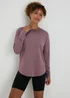 Souluxe Burgundy Long Sleeve T-Shirt - S Image 1
