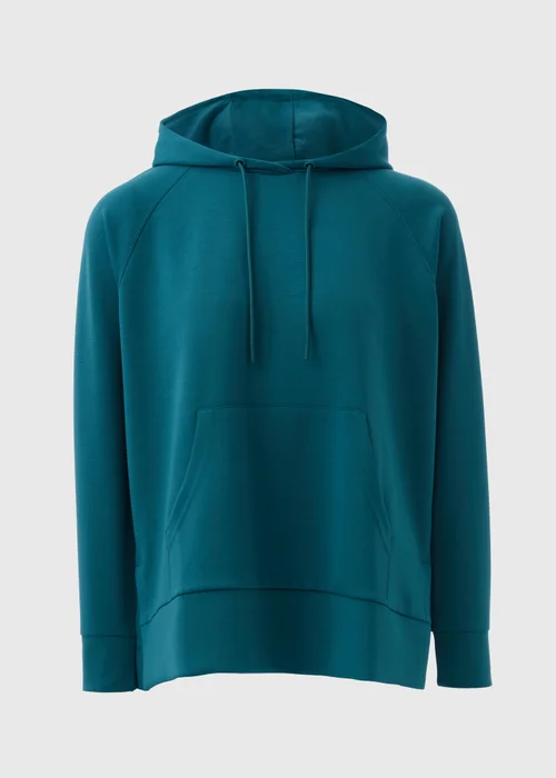 Souluxe Teal Longline Hoodie - S Image 5