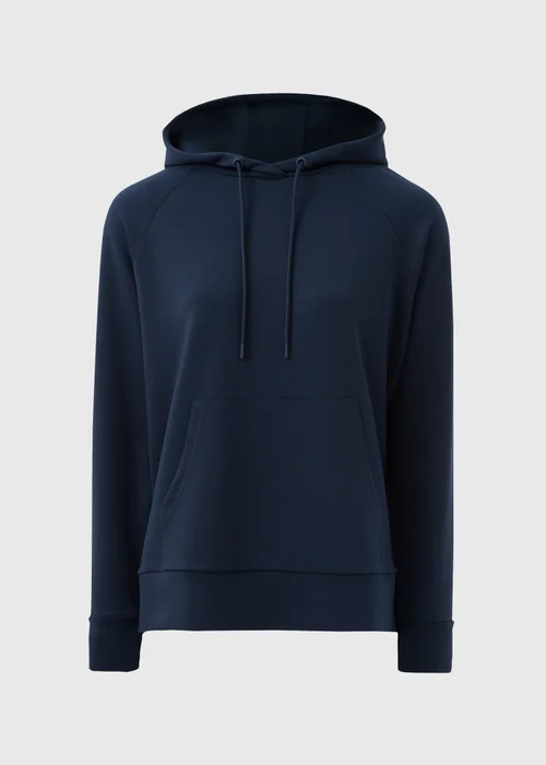 Souluxe Navy Longline Hoodie - S Image 4
