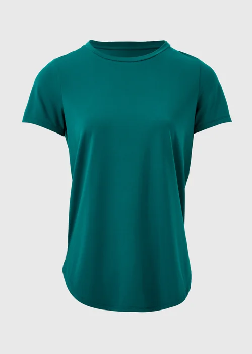 Souluxe Turquoise Longline T-Shirt - S Image 4