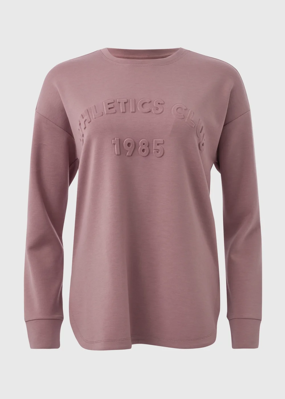 Souluxe Purple Slogan Sweatshirt - S Image 5