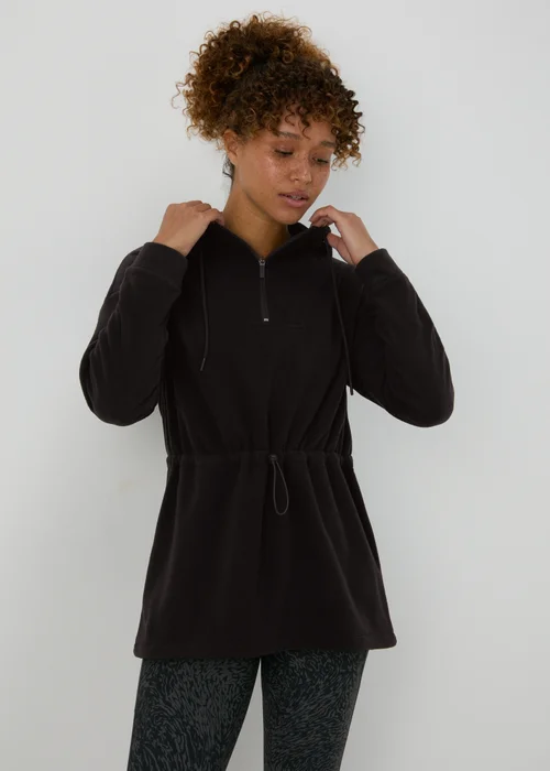 Souluxe Black Fleece Hoodie - S Image 1