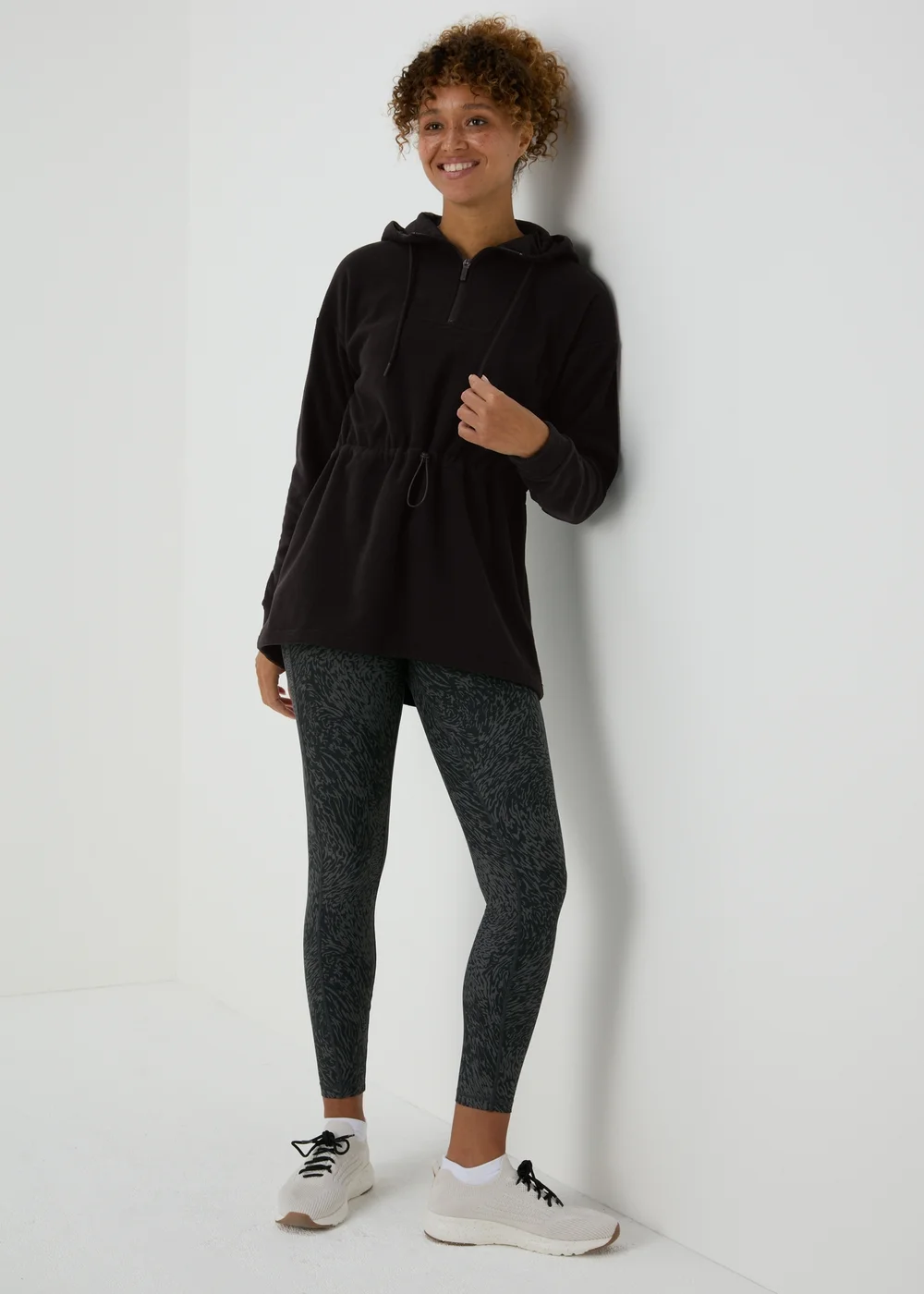 Souluxe Black Fleece Hoodie - S Image 4