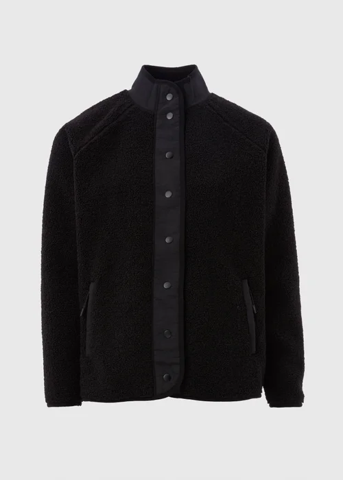 Souluxe Black Fleece Jacket - S Image 5
