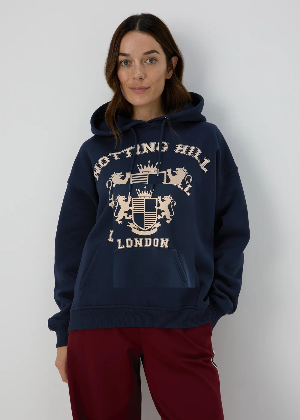 Navy Notting Hill Hoodie - S Image 1