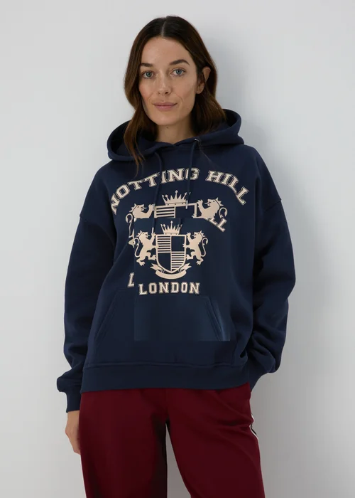 Navy Notting Hill Hoodie - S Image 1