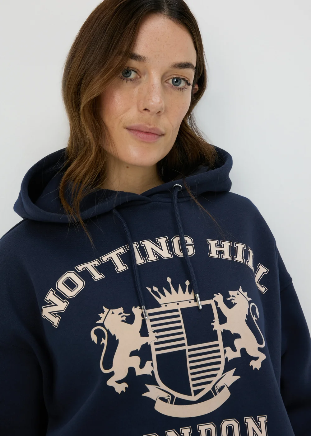 Navy Notting Hill Hoodie - S Image 3