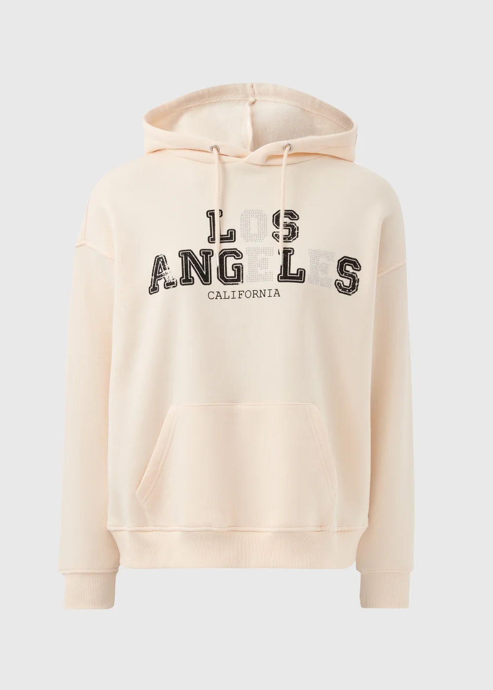 Cream Sequin LA Hoodie - S Image 4