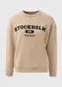Beige Stockholm Sweatshirt - Small Image 4