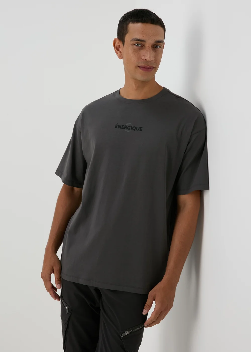 Charcoal Energique T-Shirt - S Image 1