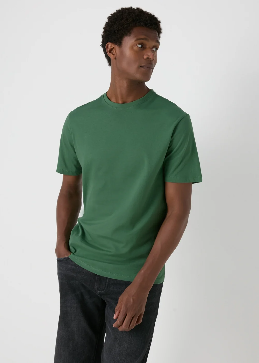 3 Pack Multicolour Essential T-Shirts - S Image 4
