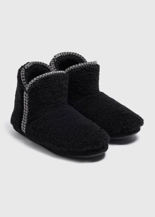 Black Borg Slipper Boot - Small Image 1