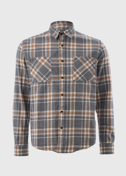 Grey Grindle Check Shirt - S Image 4