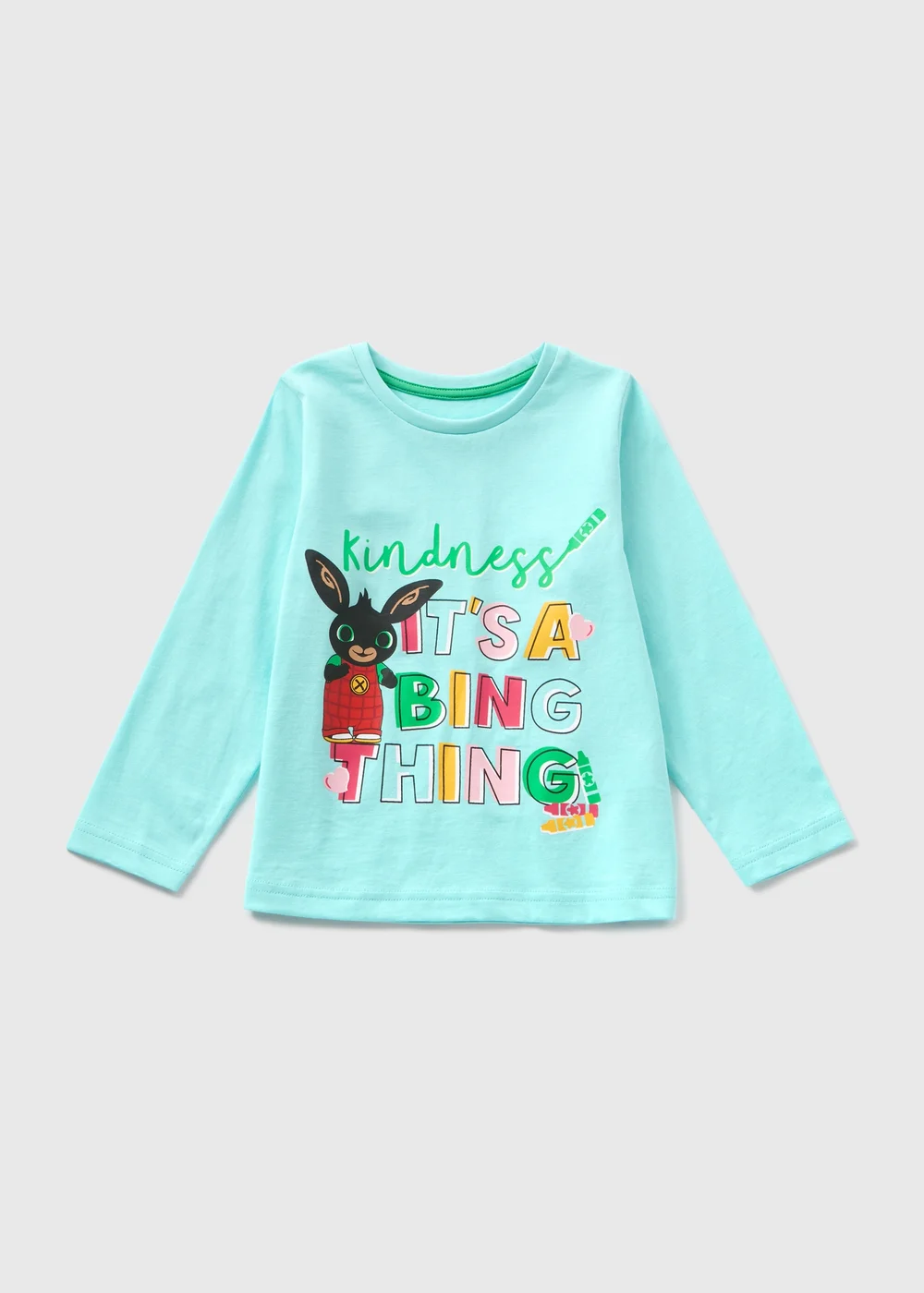 NSPCC Bing Kids Blue Long Sleeve T-Shirt (1-5yrs) - 1 to 1 half years Image 1