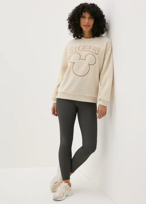 White Borg Mickey Sweatshirt - S Image 2