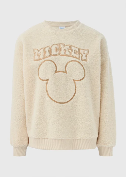 White Borg Mickey Sweatshirt - S Image 4