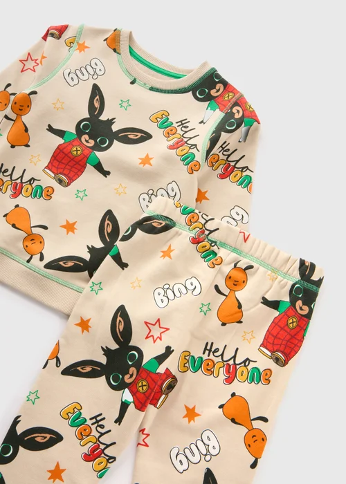 NSPCC Bing Kids Sweatshirt & Jogging Bottoms Set (1-5yrs) - 1 half year to 2 Image 2
