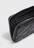 Black Quilted Purse - One Size Image 2