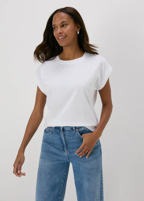 White Plain T-Shirt - S Image 1