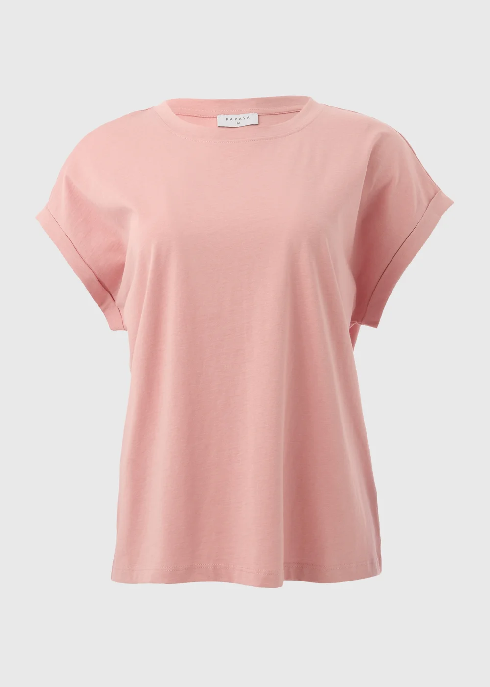 Pink Plain T Shirt - S Image 5