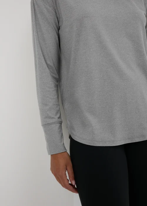 Souluxe Grey Long Sleeve T-Shirt - S Image 3