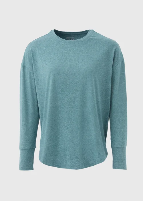 Souluxe Turquoise Long Sleeve Top - S Image 4