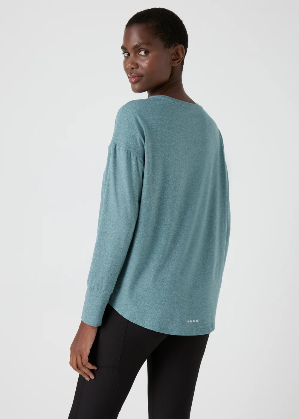 Souluxe Turquoise Long Sleeve Top - S Image 2