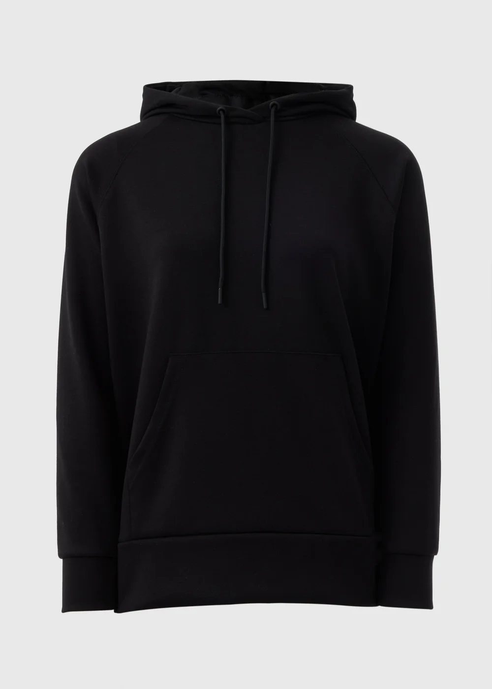 Souluxe Black Longline Hoodie - Small Image 4