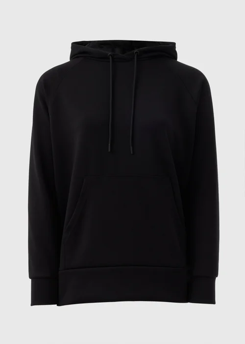 Souluxe Black Longline Hoodie - Small Image 4