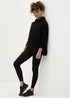 Souluxe Black Longline Hoodie - Small Image 3