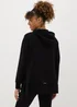 Souluxe Black Longline Hoodie - Small Image 2