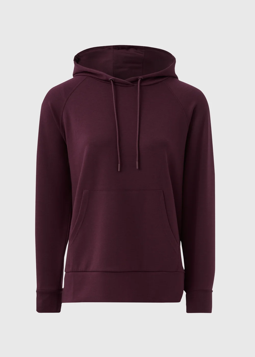 Souluxe Burgundy Longline Hoodie - S Image 4