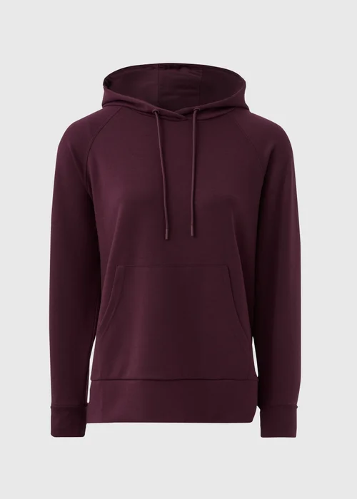 Souluxe Burgundy Longline Hoodie - S Image 4