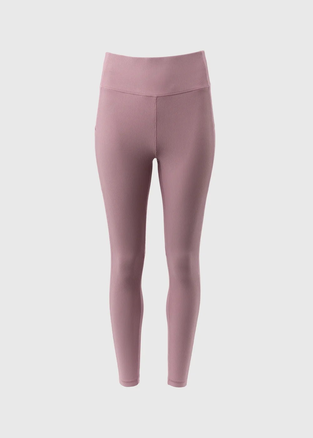 Souluxe Lilac Ribbed Sports Leggings - 8 Image 5