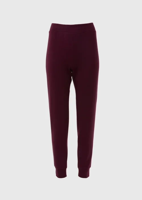 Souluxe Burgundy Jogging Bottoms - S Image 5