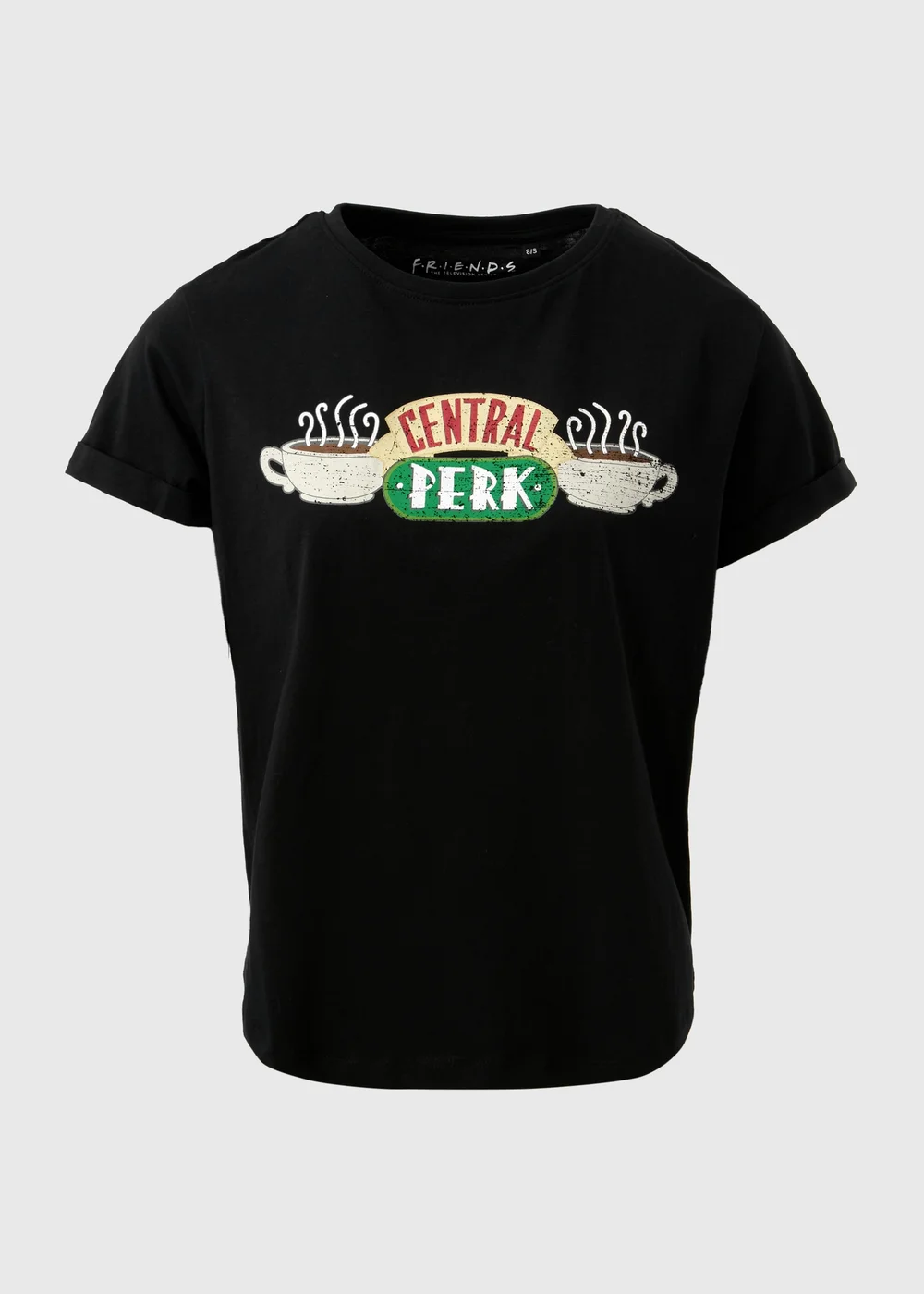 Friends Black Central Per T-Shirt - S Image 5