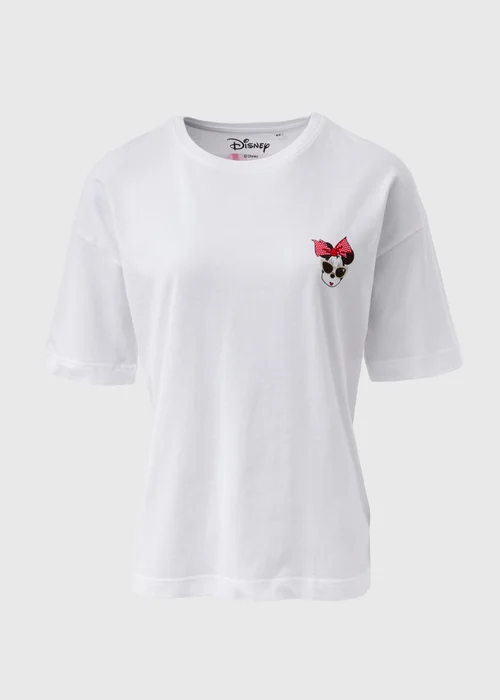 Disney White Minnie Timeless T-Shirt - S Image 5